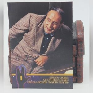 Star Trek Autograph Challenge Game Card 1998 I Vic Tayback Krako